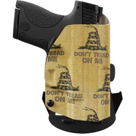 We The People Holsters - Gadsden Flag - Left Hand - OWB Holster Compatible with Glock 17/19 / 44 w/Surefire X300U-A Light RDS