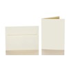 Paper24 25 Blank Folding Cards with Envelopes 120 x 170