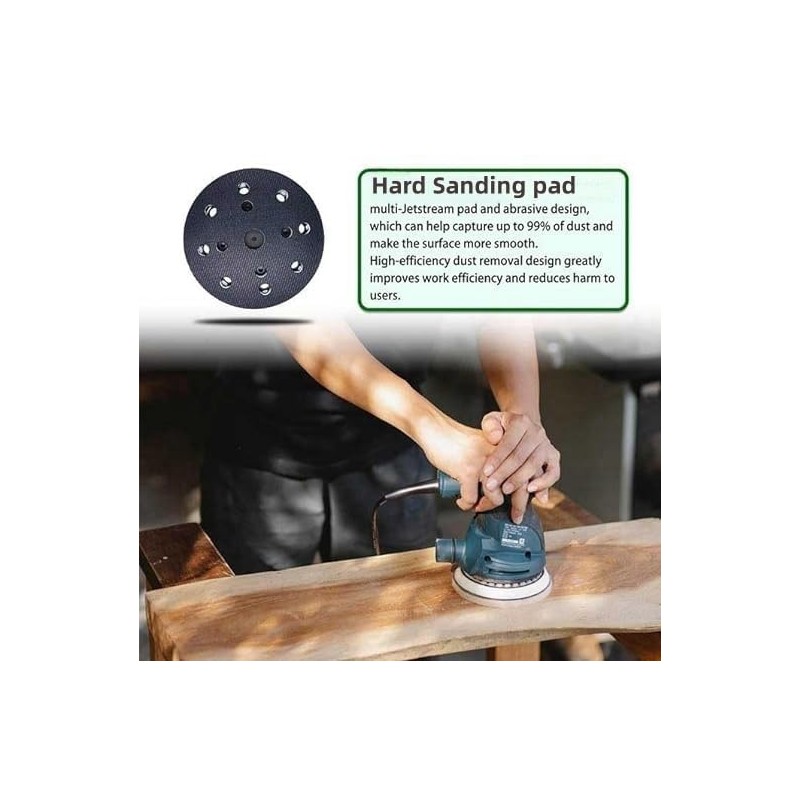 INFTOYCO Upgrade 492280 ETS 125 Eq Replacement Sanding Pad Hard