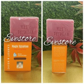sdg egyptian magic Whitening Face & Body Soap With Carrot & Kojic Whitening Soap