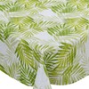 Karina Home Exotic Palm Leaves Green Wipe Clean Tablecloth Vinyl
