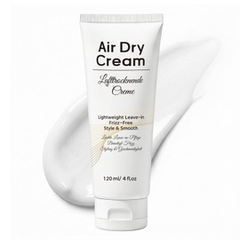 BELEZALIB Air Dry Cream for Hair, No-Heat Styling Cream to Smooth, Enhances Natural Texture Appearance for Straight, Wavy, Curly Hair Types, 4 oz
