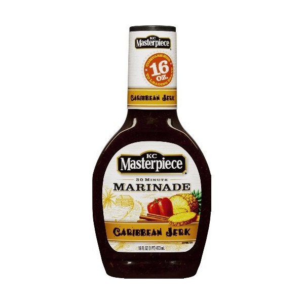 KC Masterpiece Caribbean Jerk Marinade Sauce by KC Masterpiece