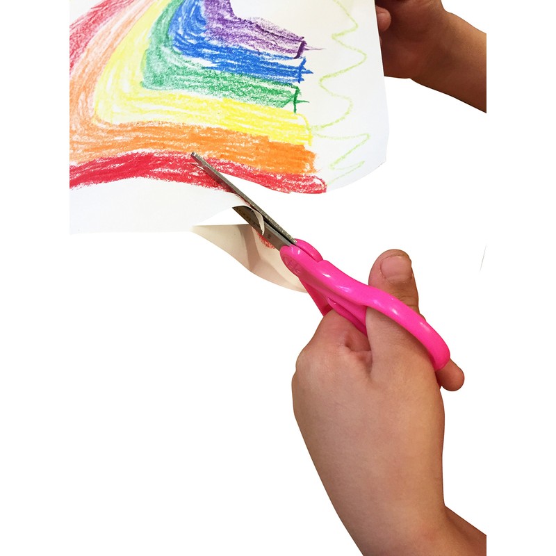 Westcott 16454 Right- and Left-Handed Scissors, Kids' Scissors, Back to