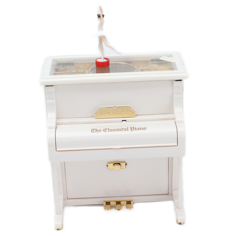 Classical Music Box Rotating Dancing Ballet Girl Piano Music Box