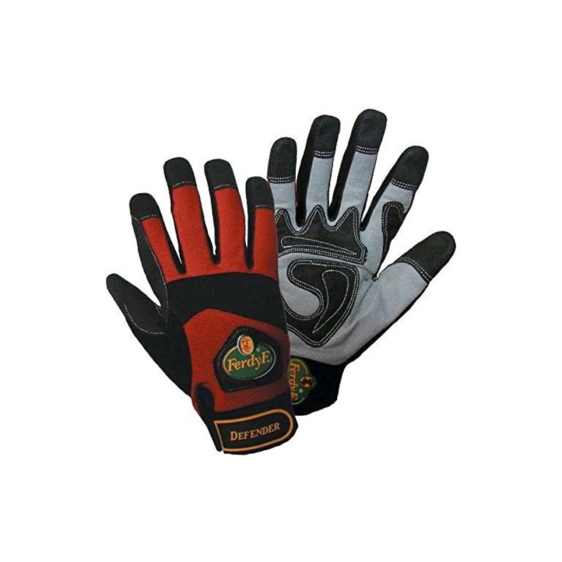 FerdyF. Herren FerdyF Mechanics POWER 1910 10 Clarino Kunstleder Montagehandschuh