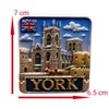 3D -YORK ENGLAND NORTH YORKSHIRE Fridge Magnet City Souvenir Travel
