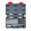 Crescent CSWS2 1/4-Inch Drive Socket Wrench Set, 21-Piece