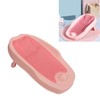 Baby Bath Support Home Foldable Ergonomic Heart Shaped Hollow Pattern