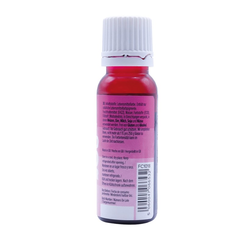 PME 100% Natural Food Colouring - Pink 25 g
