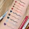 SUIKONE Liquid Eyeliner, Color Eyeliner, Eyeliner Pencil, Waterproof, Extra Fine,
