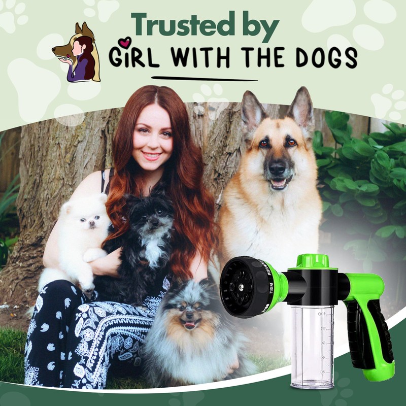 Soap & Shampoo Dispenser for Pet Wash and Garden Hose