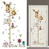 Winomo Cartoon Growth Chart Tree Removable Wall Sticker