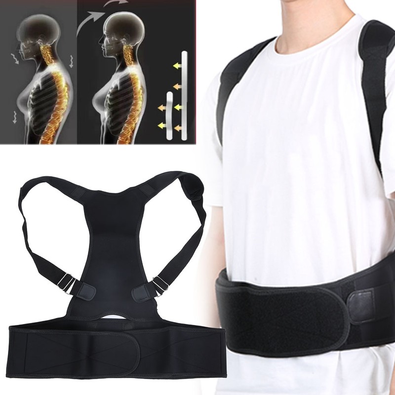Posture Corrector For Men Women Shoulder Back Straightening Belt Back