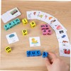 Sosoport 1set Montessori Spelling and Girls Alphabet Toys Phonics Toys