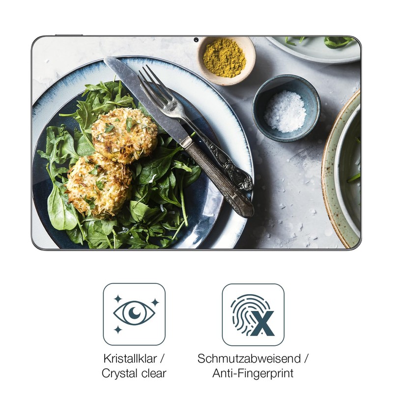 dipos I 2x Protective Film Clear Suitable for Nubia Red
