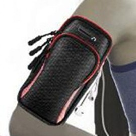 Sports Armband Bag for Hiking Fishing Running RNR-0056 Red/ONE 3ea