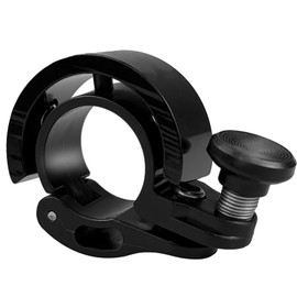 WAIZHIUA Bicycle Bell Mountain Bike, Bell Bicycle, Crisp and Loud, Waterproof and Durable, Fit 22 mm Handlebar, Mini Bell Bicycle for Mountain Bike, E-Bike, Children's Bicycle (Black)