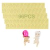 Moruiero 96PCS Adhesive Tape for Sonny Angel Looking Back, Skewed