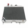 Cubauto Aluminum Radiator for 1943-1952 1949 Jeep Willys Truck MB/CJ-2A/M38