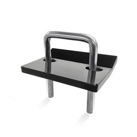 JUSTTOP Hitch Tightener, Anti-Rattle Heavy Duty Lock Down Hitch Stabilizer for 1.25" and 2" Hitches, Rust-Free Steel Boat Trailer Hitch Clamp Reduce Movement on Hitch Mount