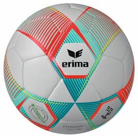 Erima Hybrid Lite 290 Football Fiery Coral / Petrol 4