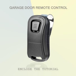 HaeKap 1x Replacement Garage Door Opener Remote Compatible with GL2T-BX, G1T-BX, GITR-3, GIFTD-1, GICTD-1, GICTD-3, GITD-1, GITD-3, GIFT390-1, GIFTD-1, GIFTD-3