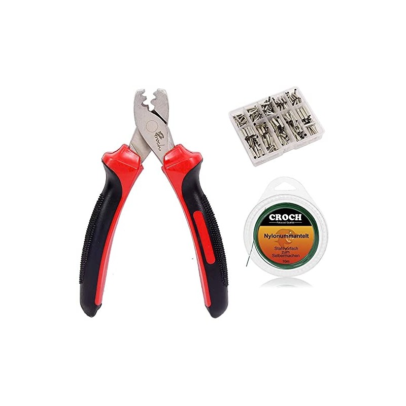 Hand Crimper Tools Stainless Steel Fishing Pliers Braid Cutters Fish