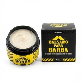 Bálsamo Activador de Crecimiento de Barba con Biotina Alta Concentración y Bergamota 20% | Estimulante para Hombres | Hace Crecer Vello Facial donde n