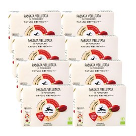 Archenello Organic Tomato Puree (3 Pack Set), 21.1 oz (600 g) (200 g) x 3 x 8 Packs