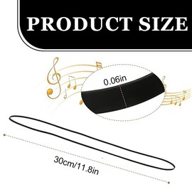 BQRKOTM 1 x Belt Drive Belt, 300 mm Record Player Rubber Band, Phonograph Replacement Belt, Replacement Belt for Turntable, Belt for Turntable, for Many Turntable Types