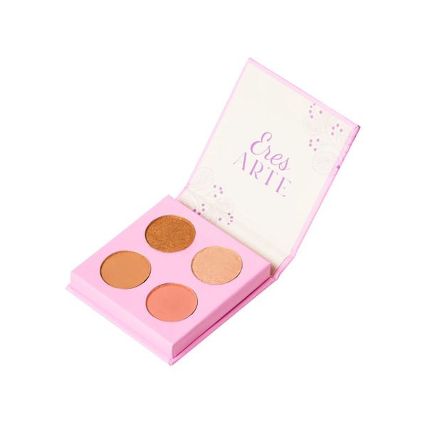 TEIA COSMETICOS Paleta de sombras libre de talco. Vegano, Ingredientes