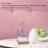 Storm Glass Weather Station,Water Drop Weather Predictor with Wood Base