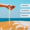 Large Beach Blanket Waterproof Sandproof, 78''×86'' Beach Mat Sand Free