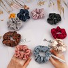 2 Pcs Scrunchies for Women, Soft Silk Scrunchies, Premium Satin