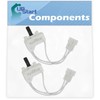 2-Pack 3406107 Dryer Door Switch Replacement for Whirlpool WED5550XW0 Dryer