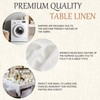 Winwingo Table Cloth Rectangle Table Cover 70x120 Inch, Washable Stain
