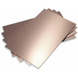 BUNGARD Photo Coated PCB Material FR4 100X160X1.5 35/35 100x160 Double.35/35
