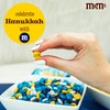 M&M’S WORLD Hanukkah Milk Chocolate Candy - 2 Pounds of