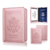 Ciana Passport Holder for Men and Women - PU Leather