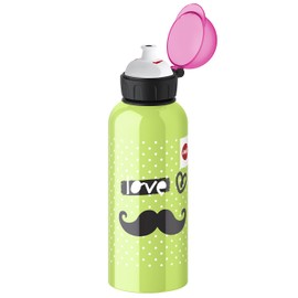 Emsa 514397 Children's Drinking Bottle, 400 ml, with Safety Seal, 100% Leak-Proof , 0,6 l