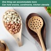 Spoon Rest Non-Slip Spoon Holder, Wooden Spoon Rest, Kitchen Accessories