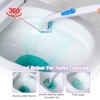 ALWZ-RDY Flushable Toilet Refills with 48ct, Fresh Flushable Toilet Brush