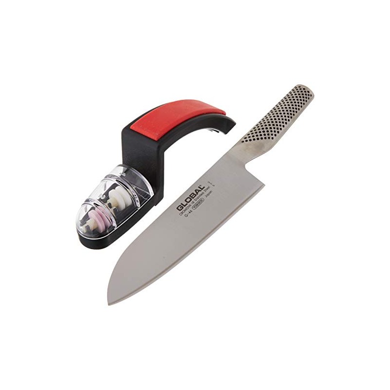 Global Knife & Water Sharpener, Silver