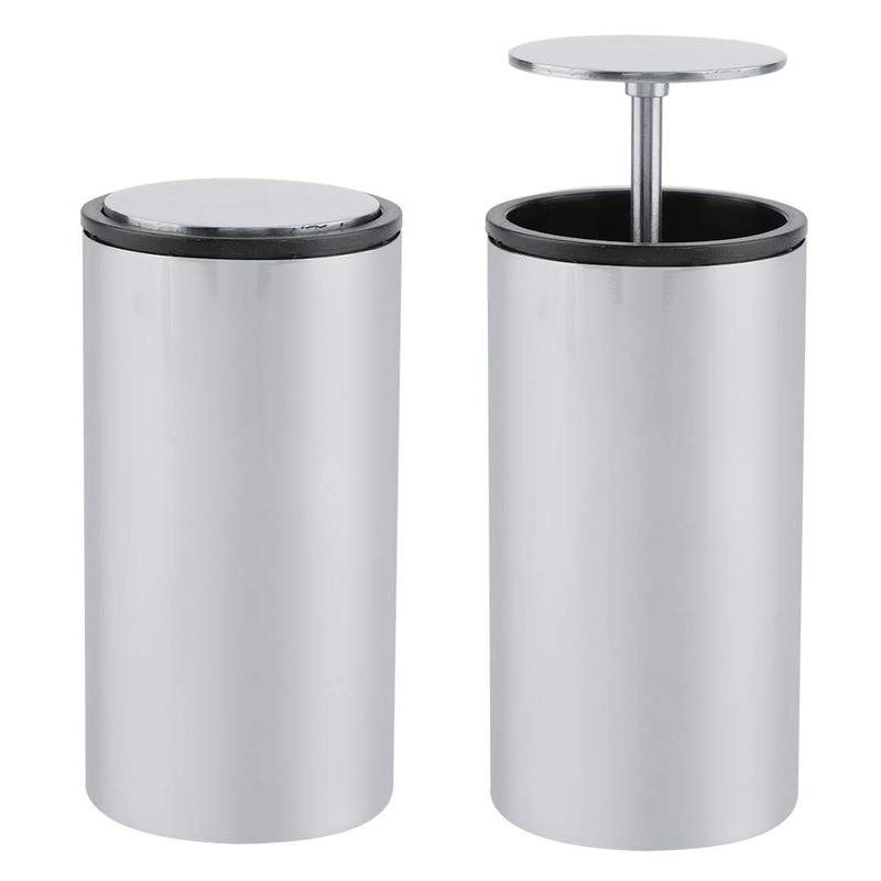 Hygienic Toothpick Dispenser, Pressing Type Tooth-Pick Holder, Durable Fully Enclosed