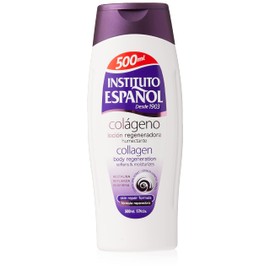 Avena Instituto Espanol Collagen body regeneration softens Moisturizes, Locion de Colageno 500ml
