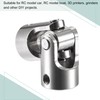 sourcing map 6mm to 8mm Inner Dia Rotatable Universal Joint