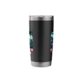 San Juan Puerto Rico Vacation Travel Beach Trip Caribbean Stainless Steel Insulated Tumbler