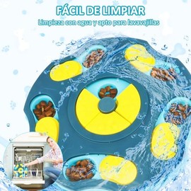 Juguetes Interactivos para Perro,Rompecabezas Accesorios Divertido,Rompecabezas Snack Juguete para Perro,Juegos para Perros de alimentacin Lenta      