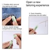 3 In 1 Automatic Needle Threaders Seam Ripper, Needle Storage
